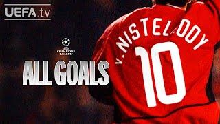 RUUD VAN NISTELROOY: ALL #UCL GOALS!