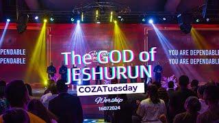 The God of Jeshurun | Worship Moment with COZA City Music | @#COZATuesdays 16-07-2024