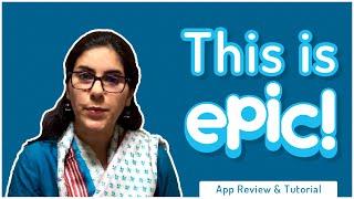 EPIC Digital Books Library For Kids | App Review and Tutorial