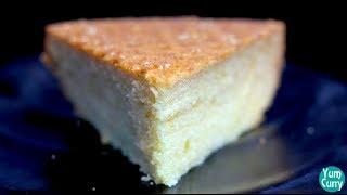 Vanilla Sponge Cake | Eggless | Yum Curry