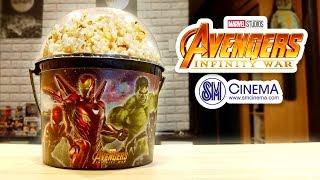 Avengers Infinity War - Exclusive Popcorn Bucket (SM Cinema) | Unbox Everything Philippines