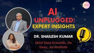 AI: The Future of Intelligence - In Conversation with Dr. Shailesh Kumar, Dean @Jio_Institute