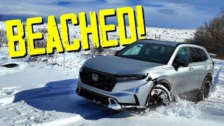 2025 Honda CR-V Hybrid Extreme Snow Test!