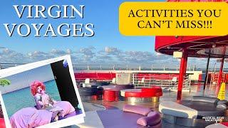 VIRGIN VOYAGES | BEST ACTIVITIES YOU MUST DO ON VIRGIN VOYAGES | WATCH BEFORE YOU GO