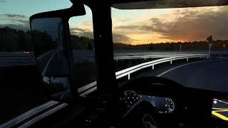 #ets2  - Early Morning Drive in #MAN TGX