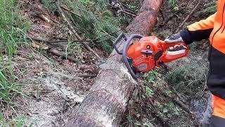 The new generation of chainsaws Husqvarna 130 VS Husqvarna 135 MARK II