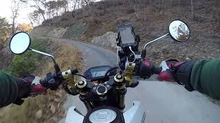 Honda Grom/MSX125 - hill climb the South Korea in Gyeong-ju San-nae forest road.