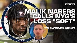 Dan Orlovsky reacts to Malik Nabers CALLING OUT Giants + Concerns for KC after narrow win? | Get Up