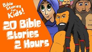 20 EPIC Bible Stories For Kids! Bible Stories For Kids Podcast