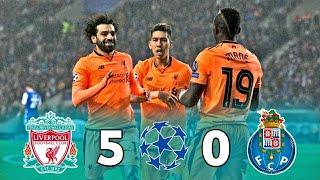 Liverpool vs Porto 5-0 UCL 2018  ⟨⟨عصام الشوالي⟩⟩ Extended Highlights & Goals