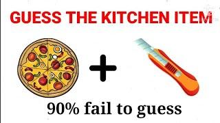 Guess the Kitchen Items | #Emoji #Challenge | Brainy World 