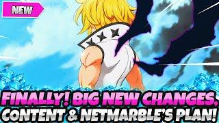 *IT'S FINALLY TIME!* MAJOR NEW CHANGES, BRAND NEW CONTENT & NETMARBLE'S NEXT PLANS! (7DS Grand Cross