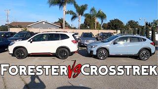 Subaru Forester vs. Crosstrek: Which Should You Buy??