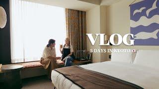 Kyoto Vlog｜入住Ace Hotel飯店 超好吃居酒屋豬排定食 完全沒踩雷的京阪閨蜜之旅‍️