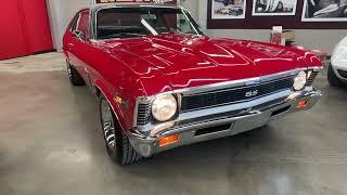 1969 CHEVROLET NOVA SS RESTOMOD 5 SPEED 468 V8 WWW.HOLLYWOODMOTORSUSA.COM