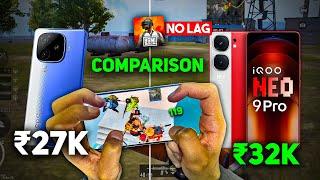 iQOO Neo 10R vs iQOO Neo 9 Pro Which is BEST for Gaming | Best 120fps phone under 25k