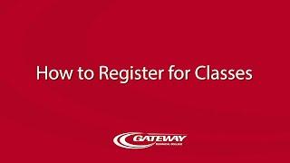 How to Register for Classes