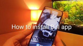 How to download and install DJI GO 4 apk app. Link to the website in description. #dji