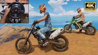 Kawasaki KX 450F | OFFROAD Dirt bikes | The Crew Motorfest | Thrustmaster T300RS gameplay