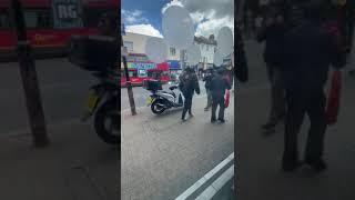 United Kingdom  Fight Between Bikers Very Bad