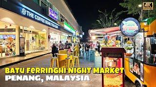 Penang's Vibrant Batu Ferringhi Night Market Experience | Penang, Malaysia | 4K