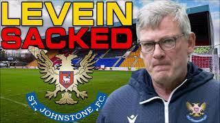 ST JOHNSTONE SACK CRAIG LEVEIN!!! #SPFL