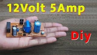 12 Volt 5 Amp Power Supply || @totalcircuit