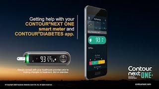 Getting help in the CONTOUR DIABETES app  | CONTOUR NEXT ONE | mg/dL | United States (en_US)