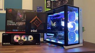 My New 2021 Gaming PC Build: Intel i9 12900k and RTX 3090!