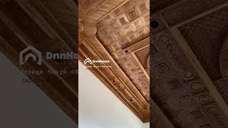 DnnHouse | Trần Gỗ Xoan Ta - Khung Xương Gỗ Dầu Hoa Văn Trống Đồng Cổ | LH: 0936.852.666
