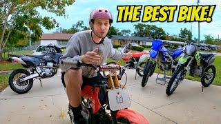 THE BEST DIRT BIKE FOR LEARNING WHEELIES!