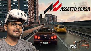 Drifting In Assetto Corsa With VR+Wheel