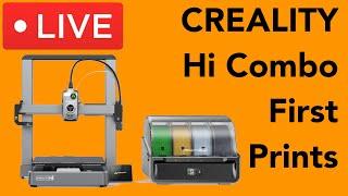 CREALITY Hi Combo Unboxing And First Prints