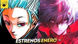 Estrenos Anime INSANOS ENERO 2025  NETFLIX, Crunchyroll, Disney+, Animeflv xd y más...