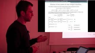 Andrey Vasiliev: "Bilateral asymptotic method for solution of dual integral equations"