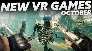 NEW VR GAMES October 2024! It's A HUGE Month for VR!!