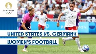  United States vs. Germany  | Women's Football | #Paris2024 Highlights