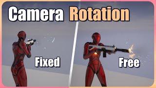 Camera Look Around Freely UE5 and Lyra Setup : shoot forward or at crosshair