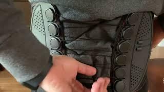 How to adjust Lumbar Supports Orthosis (LSO) - Lower Back & Spine Pain