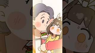 식사중 폰 게임 대한 나이 별 시각차 | Views by age on phones at meals | #animation #anime #shorts