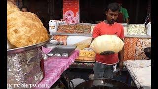 Chole Bhature Poori || Street Food