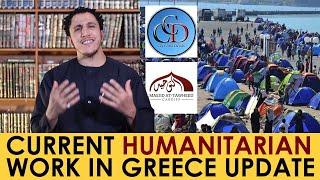 Helping the Refugees in Greece | Shamsi CCDawah Masjid At-Tawheed Cardiff