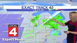 Metro Detroit weather forecast Oct. 15, 2024 -- 6 a.m. Update