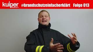 Wie verhält man sich bei einem Brand? #BrandschutzEinfachErklärt