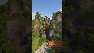 Minecraft- Fantasy Cliffside Manor  #minecraft #ideas #minecraftbuilding #minecraftfantasy #fantasy