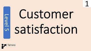 Customer Satisfaction - Business management Level 5