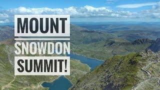 Mount Snowdon Summit Drone Video | North Wales | Snowdonia