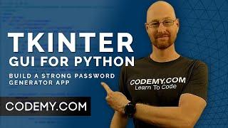 Build A Strong Password Generator App - Python Tkinter GUI Tutorial #170