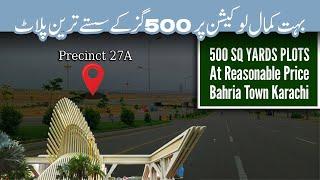 Precinct 27A 500 Sq Yards Plots Bahria Town Karachi Latest News