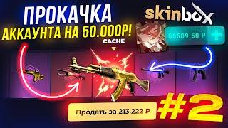 SKINBOX ПРОКАЧКА АККАУНТА на 50.000 РУБЛЕЙ ПОДПИСЧИКА! СКИН БОКС ОТБИЛ МИНУС ПОДПИСЧИКУ!